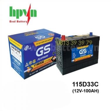 ẮC QUY GS 115D33C (12V-100AH)