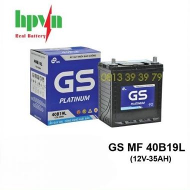 ẮC QUY GS 40B19L (12V-35AH)