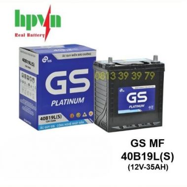ẮC QUY GS 40B19L(S) (12V-35AH)