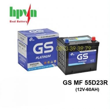 ẮC QUY GS 55D23R (12V-60AH)