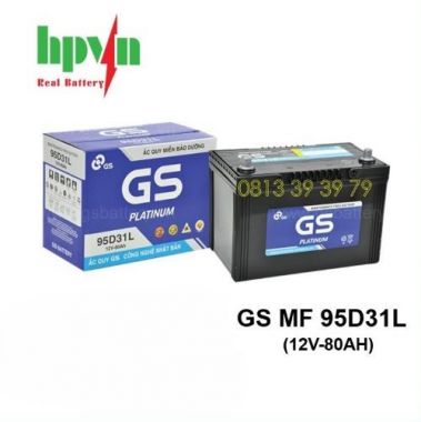 ẮC QUY GS 95D31L (12V-80AH)