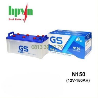 ẮC QUY GS N150 (12V-150AH)