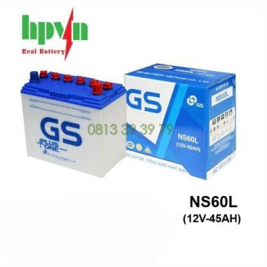 ẮC QUY GS NS60L (12V-45AH)