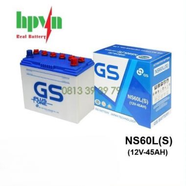 ẮC QUY GS NS60L(S) (12V-45AH)