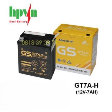 Ắc Quy GS GT7A-H (12V-7AH)