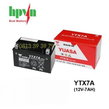 Ắc Quy GS YTX7A (12V-7AH)