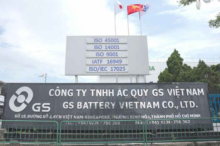 C&ocirc;ng ty TNHH ắc quy GS Việt Nam