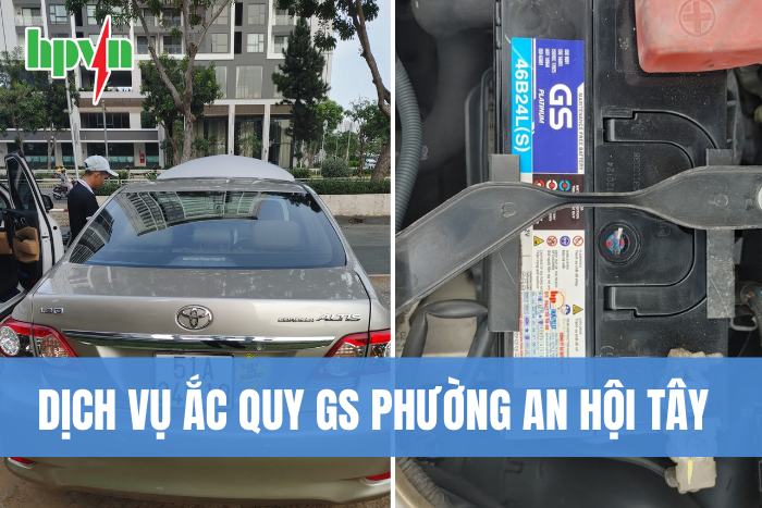 Dịch Vụ Thay Bình Ắc Quy GS Phường An Hội Tây: Thay Ắc Quy Ô Tô, Xe  Máy Tận Nơi 