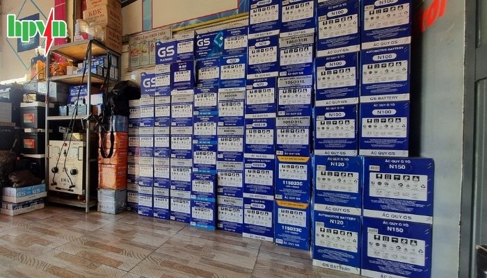 Sản phẩm ắc quy GS phường An Phú