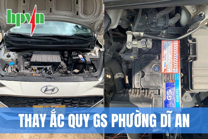 Dịch Vụ Thay Bình Ắc Quy Ô Tô GS Chính Hãng Tại Phường Dĩ An