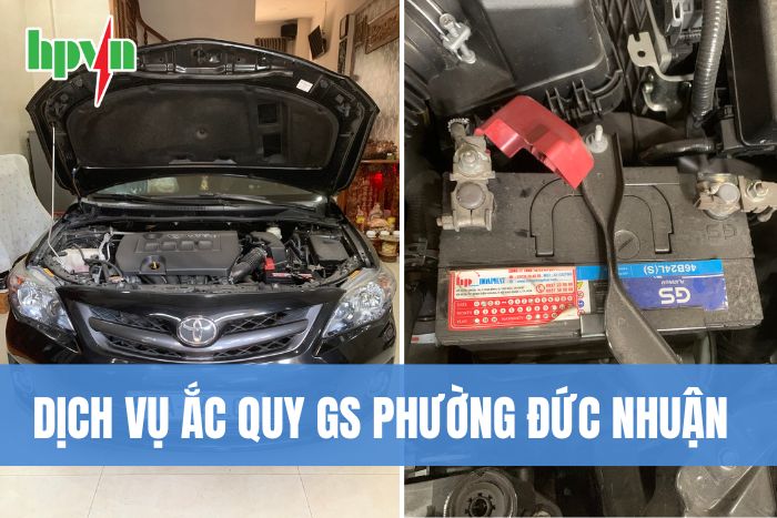 Thay Bình Ắc Quy GS Phường Đức Nhuận Nhanh Chóng, Chính Hãng, Giá Tốt