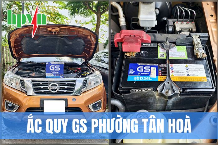 Đại Lý Bình Ắc Quy Ô Tô GS Tại Phường Tân Hòa Chính Hãng – Lắp Đặt Tận Nơi 24/7