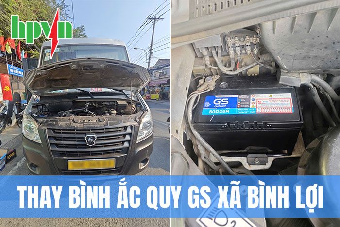 Đại Lý Bình Ắc Quy Ô Tô GS Tại Xã Bình Lợi Chính Hãng
