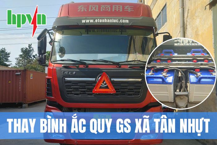 Đại Lý Bình Ắc Quy Ô Tô GS Tại Xã Tân Nhựt Chính Hãng