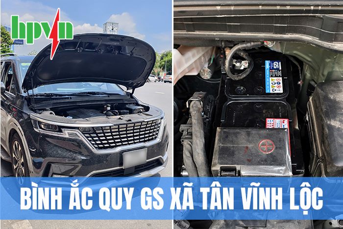 Đại Lý Bình Ắc Quy Ô Tô GS Tại Xã Tân Vĩnh Lộc Chính Hãng