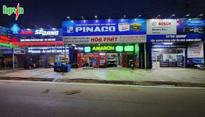 Đại lý ắc quy Hòa Phát
