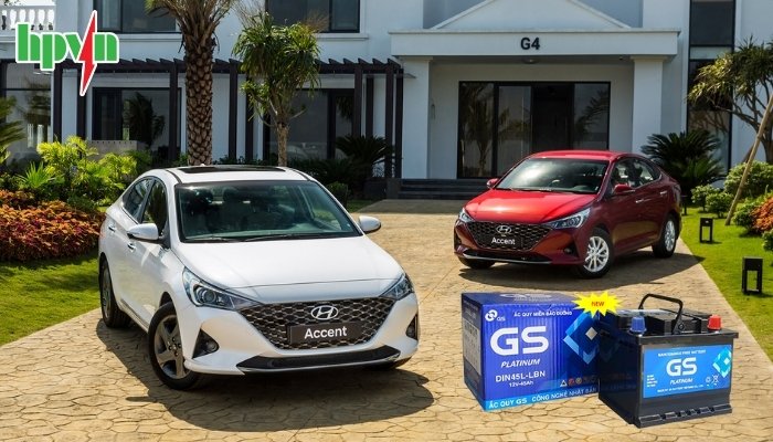 Ắc quy GS xe Hyundai Accent