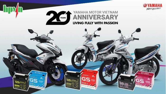 Giá bình ắc quy xe máy Yamaha