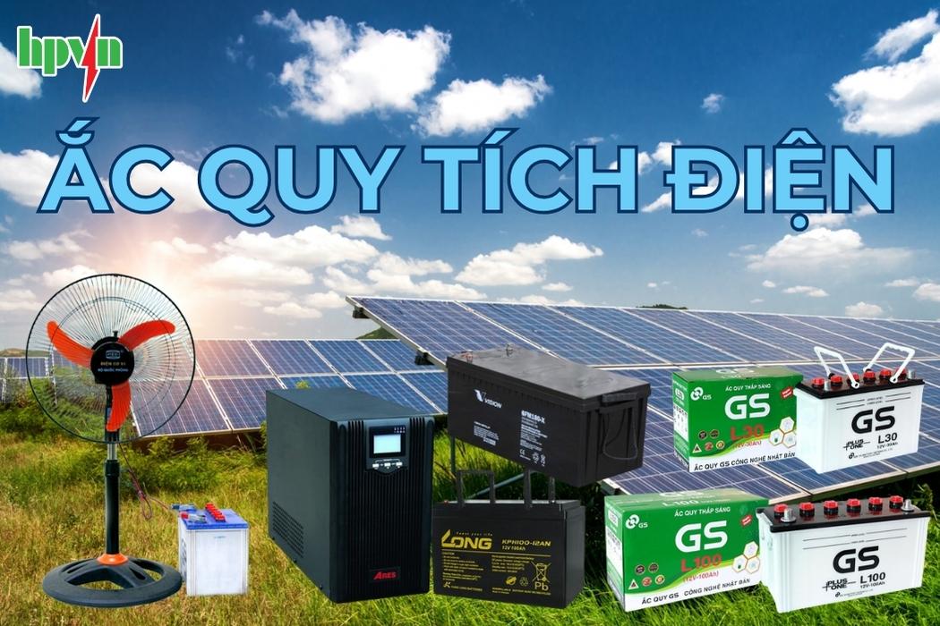 Ắc Quy Tích Điện: Giải Pháp Dự Phòng Điện Gia Đình Khi Mất Điện