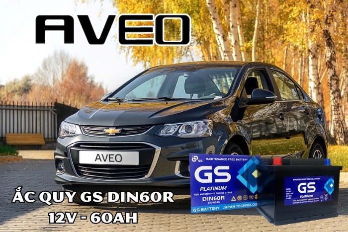 Bình Ắc Quy Xe Chevrolet Aveo Các Đời