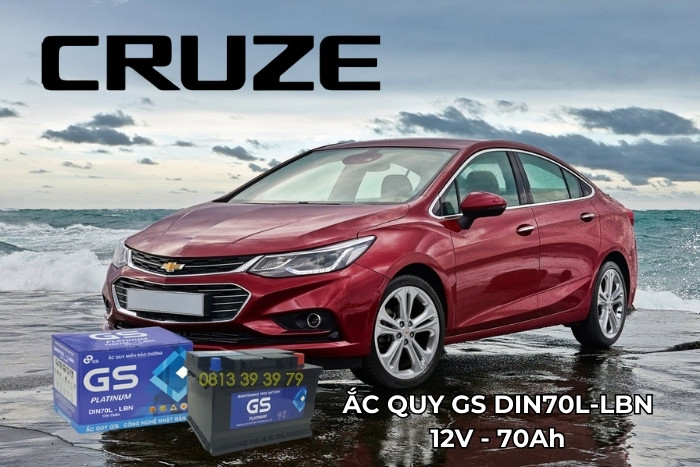 Ắc Quy Chính Hãng Cho Dòng Xe Chevrolet Cruze