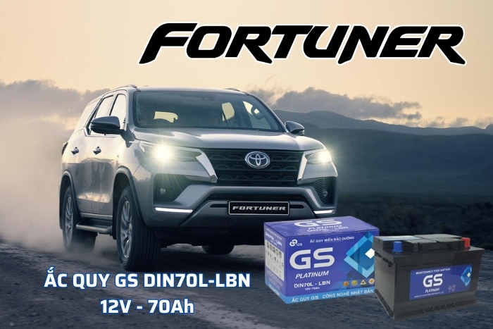 Giá Thay Bình Ắc Quy Chính Hãng Cho Xe Toyota Fortuner