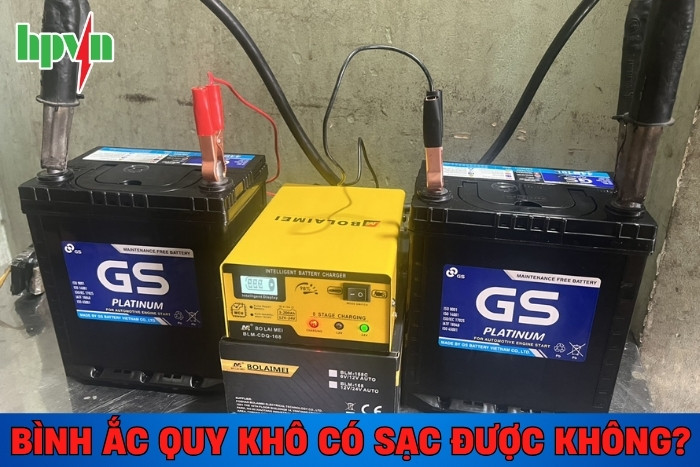 [Giải Đáp] Bình Ắc Quy Khô Có Sạc Được Không