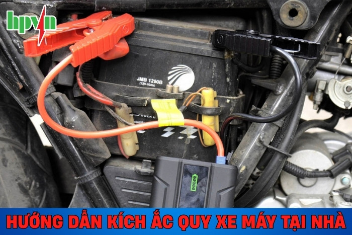 Hướng Dẫn Kích Ắc Quy Xe Máy Tại Nhà – Đơn Giản, An Toàn, Hiệu Quả