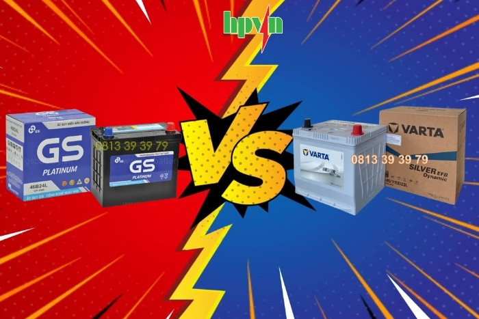 So Sánh Ắc Quy GS Và Varta Chi Tiết Nhất