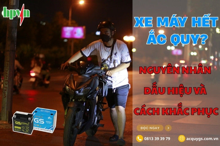 Xe Máy Hết Ắc Quy? Nguyên Nhân Và Cách Xử Lý Tạm Thời