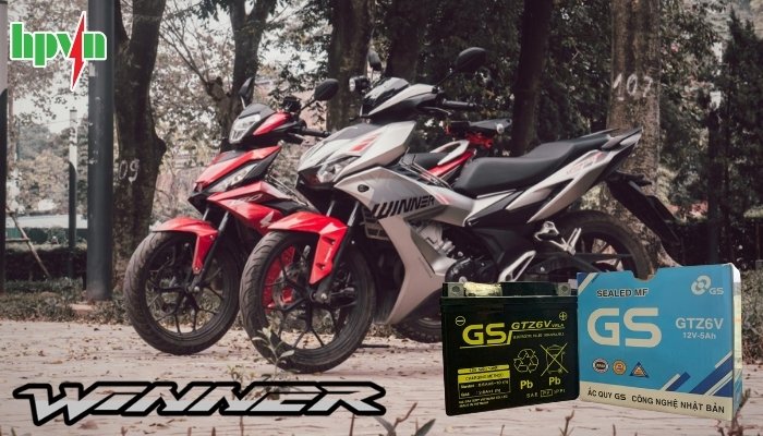 Bình ắc quy xe Winner