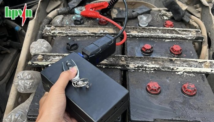 Hướng dẫn sử dụng bộ kích bình xe tải