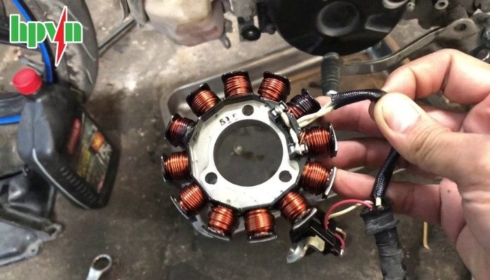Cuộn lửa xe máy bị hỏng