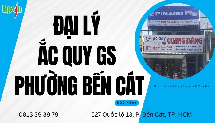 Ắc quy GS phường Bến Cát
