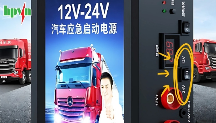 Nên chọn bộ kích có điện áp 12V và 24V