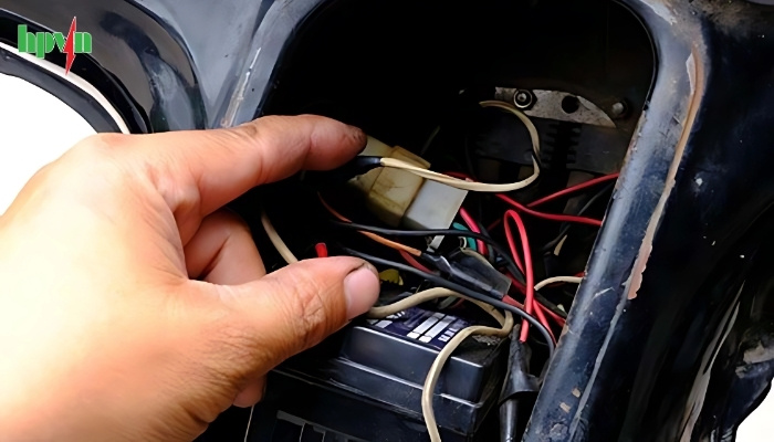 Dòng rò điện trên xe máy