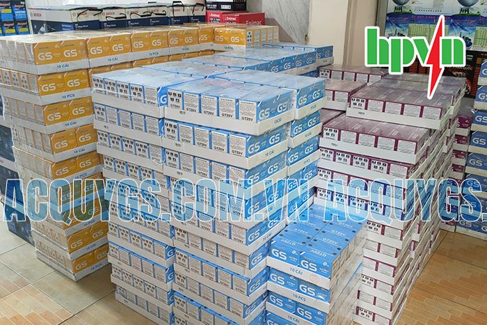 Kho bình ắc quy GS xe máy tại acquygs.com.vn