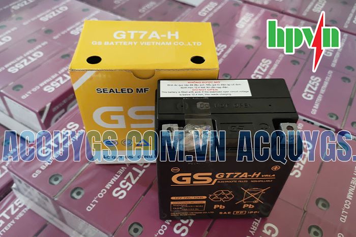 Mua bình ắc quy GS GT7A-H tại acquygs.com.vn