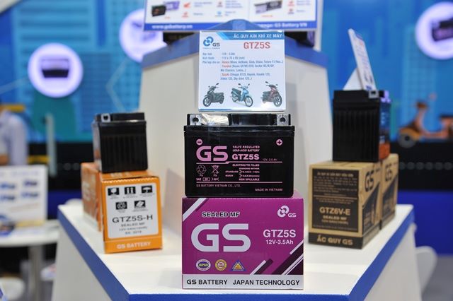 Sản phẩm bình ắc quy GS xe máy chiếm 60% thị phần toàn ngành