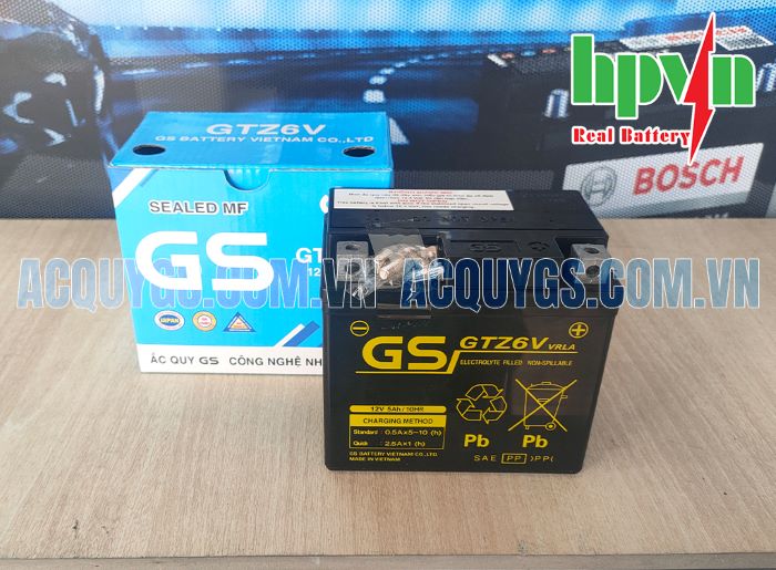 So sánh bình ắc quy GS và Globe
