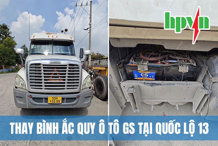Thay Bình Ắc Quy Xe Ô Tô GS Giá Tốt Tại Đường Quốc Lộ 13, TP.HCM