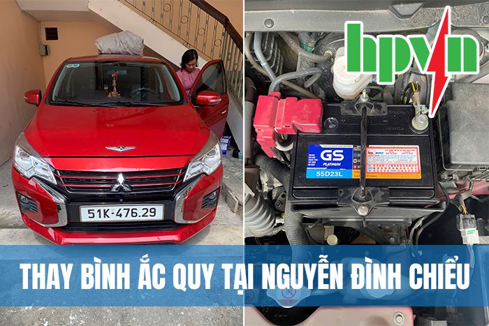 Thay Bình Ắc Quy Ô Tô Giá Tốt Tại Đường Nguyễn Đình Chiểu