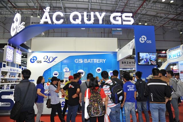 Triển lãm giới thiệu sản phẩm ắc quy GS