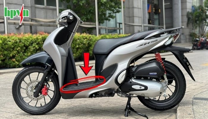 Vị trí ắc quy xe SH Mode đời mới