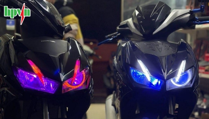 Độ thêm đèn led cho xe